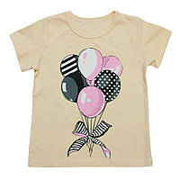 Футболка для девочки Шарики