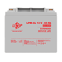 Акумулятор гелевий LPM-GL 12V - 40 Ah l