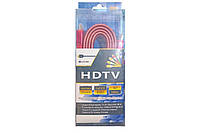 Кабель HDMI 3м плоский для передачи цифрового видеосигнала (красный. желтый. зеленый. синий) m