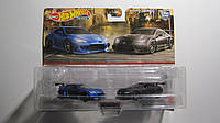 Машинка Premium Hot Wheels Pandem Subaru BRZ / Lexus RC F GT3 2-Packs 1:64 2шт