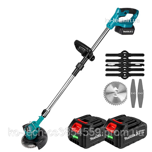 Аккумуляторный триммер Makita UR120DWAE (24V, 5AH) для кошения травы ...