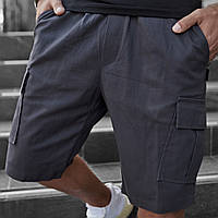 Мужские шорты Intruder 'Miami' серые / Модные шорты / Длинные шорты для мужчин / Стильные шорты S