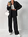Жіночий стильний костюм із мікровельвету новинка 2024, фото 7