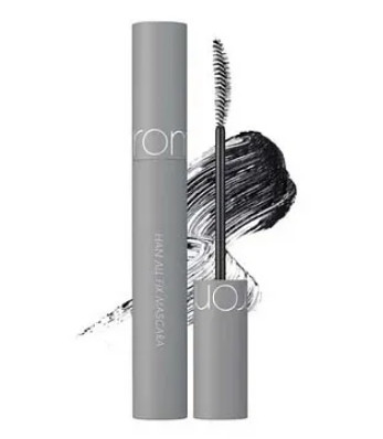 Водостійка туш для вій Rom&Nd Han All Fix Mascara V01 Volume Black