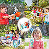 Bubble Guns Пістолет для бульбашок, машина для бульбашок кролик для дітей генератор мильних бульбашок, фото 5