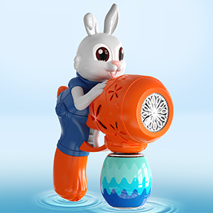 Пістолети для бульбашок, машина для бульбашок із кроликами для дітей генератор мильних бульбашок