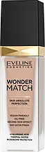 Адаптуюча тональна основа Eveline Wonder Match 15 Natural (30мл.)