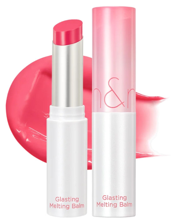 Відтінковий блиск-бальзам для губ Rom&Nd Glasting Melting Balm 02 Lovey Pink (ніжно-рожевий)