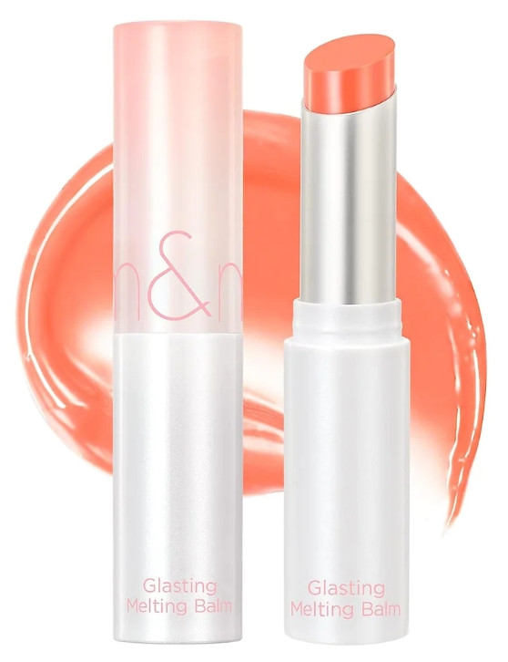 Відтінковий блиск-бальзам для губ Rom&Nd Glasting Melting Balm 08 Coralia (коралово-абрикосовий)