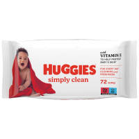 Детские влажные салфетки Huggies Simply Clean 72 шт (5029053582238)