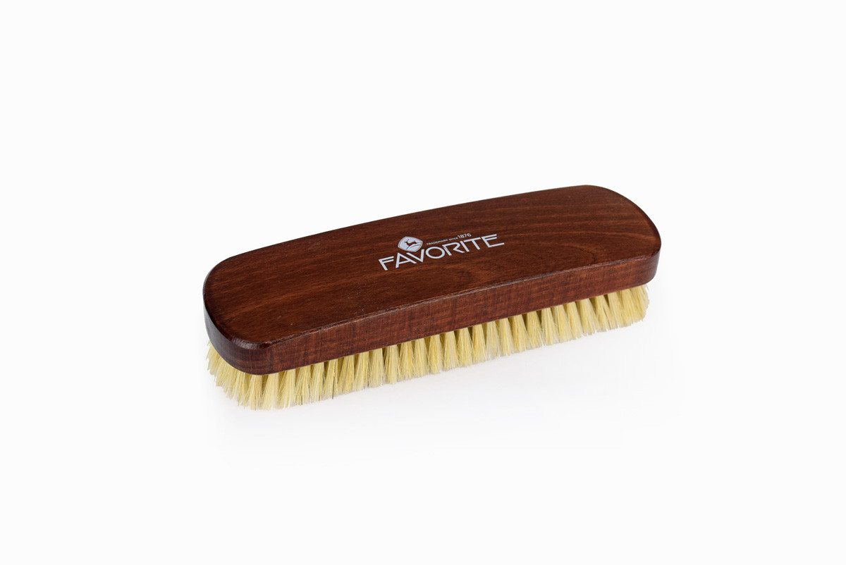 Щітка для взуття, одягу з натуральної щетини Favorite 185 мм, фото 1