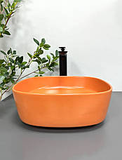 Умивальник (раковина) VBI AREZZO TERRACOTTA MATT накладний, фото 5