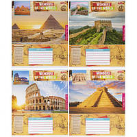 От 16 шт. Зошит кольоровий 24 аркуша, лінія 3435 N купить оптом