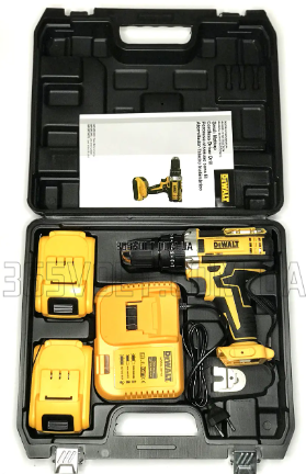 Аккумуляторный шуруповерт DeWALT Ударный шуруповерт Деволт DCD 791 24V 6AH дрель шуруповёрт 1312 - фото 9 - id-p2181198256