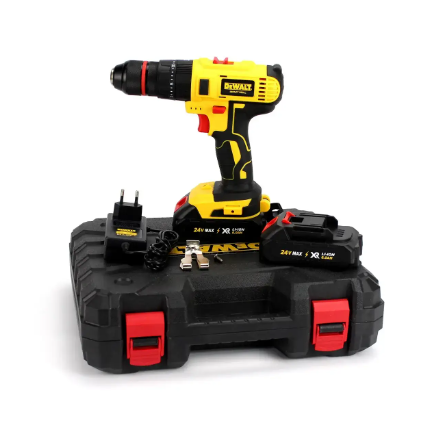 Аккумуляторный шуруповерт DeWALT Ударный DCD796NT (24V 6AH ) Деволт дрель шуруповерт шуруповёрт 1313 - фото 4 - id-p2181198257