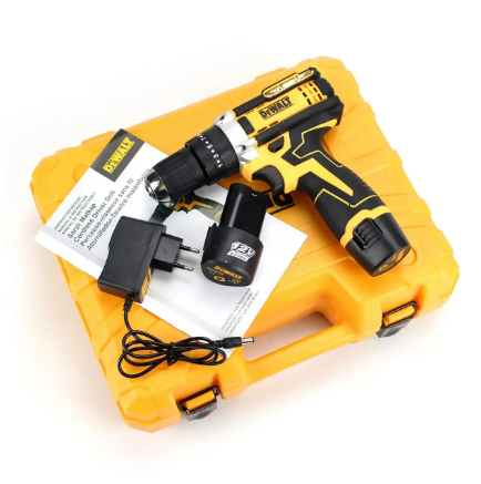 Аккумуляторный шуруповерт DeWALT DCD680 12V,2AH маленький набор Деволт дрель шуруповерт шуруповёрт 1314 - фото 6 - id-p2181198258