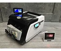 Счетчик банкнот Счетная машинка для денег с детектором валют с дисплеем Bill Counter UV детектор 77 1515