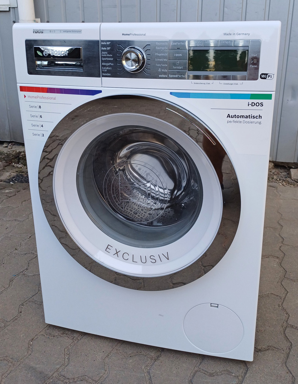 Пральна машина Bosch Home Profesional 9кг i-Dos 4D Wash system Wi-Fi, фото 1