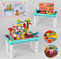 Детский игровой столик с конструктором 6308, 78 деталей 8318