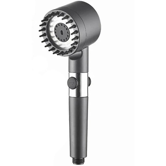 Масажна турбо лійка обертання 360° TURBOCHARGED SHOWER HEAD Водозберігаюча насадка для душу