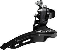 Переключатель велосипедный передний Shimano FD-TZ500 нижняя тяга, хомут 28,6 мм 136