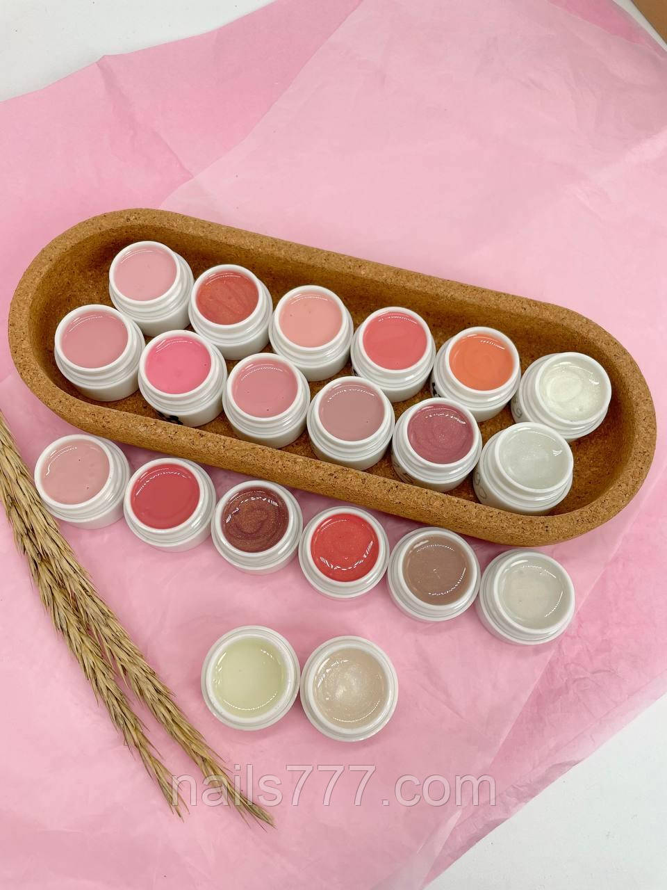 Кавер база Mado 18 шт по 5 мл + Топ Mein 5 мл з л/ш + Топ з шимером Mein 5 мл, фото 1