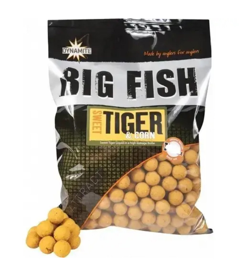 Бойлі Dynamite Baits Sweet Tiger & Corn 20 mm 1,8kg