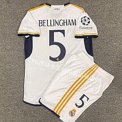 Форма біла Джуд Беллінгем 5 Реал Мадрид Jude Bellingham Real Madrid adidas 2023/24 Away