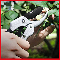 Ручной сучкорез, Секатор, садовые ножницы 200 мм, Профессиональные садовые ножницы для дачи и сада