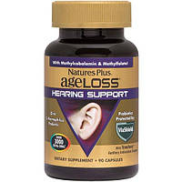 Комплекс для профилактики слуха Nature's Plus NTP8013 Age Loss Hearing Support 90 Caps UL, код: 7572582