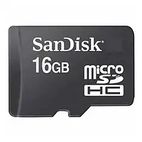 Карта памяті SanDisk SDSDQM-016G-B35 Black 16GB microSDHC Class 4