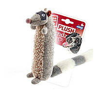 Игрушка для собак Енот с пищалкой GiGwi Plush текстиль 17 см (75310) UP, код: 7713873