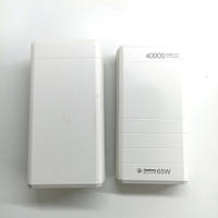 Корпус для дополнительного аккумулятора Remax Dinba 40000mAh White QC + PD 65W RPP-310 White (Оригинал с