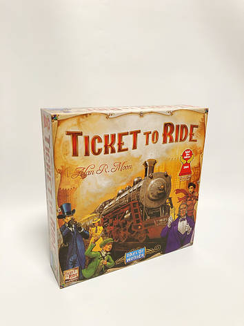 УЦІНКА! Квиток на потяг Америка Настільна гра Ticket to Ride America / USA + правила УКРАЇНСЬКОЮ, фото 1
