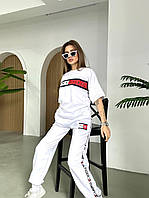 Костюм томми хилфигер женский белый Женская одежда Томи Хилфигер Весенний спортивный костюм tommy hilfiger M