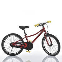 Велосипед детский 20д. подножка,красный