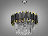 Сучасна кришталева люстра 82209/500HR+BK, фото 3