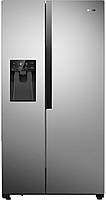 Холодильник Gorenje SBS, 179x68x91см, Х- 368л, М- 167л, A++, NF Plus, Інвертор, сірий (NRS9EVX)