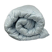 Одеяло двуспальное закрытое Arda Завиток 20369 175х215 см голубое h