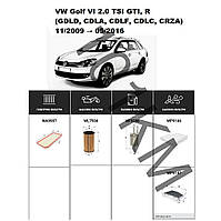 Комплект фільтрів VW Golf VI 2.0 TSI GTI, R (2009-2016) WIX