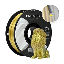 Пластик для 3D-принтера Creality PLA Filament (пластик) для 3D принтера CREALITY шовковий блиск Silver Gold 1кг, 1.75мм