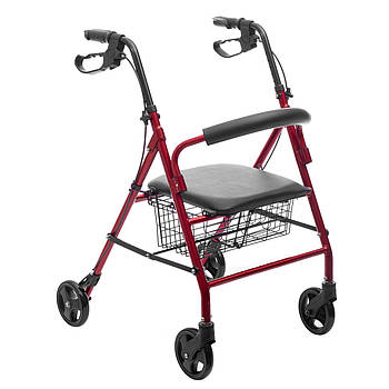 Ролатор ходунки полегшений із сидінням MED1]-KY9144 (відеообзор)