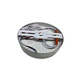 Світильник світлодіодний Biom HB-R18W-5 18w круглий 5000К, фото 2