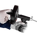 Інструмент для чищення труб, трос 6 мм*4 м, кручений наконечник INTERTOOL HP-1008, фото 4