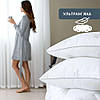 Подушка Super Soft Classic 50х70 см IDEIA штучний пух антиалергенна м'яка біла для сну, фото 8