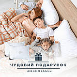Подушка Super Soft Classic 50х70 см IDEIA штучний пух антиалергенна м'яка біла для сну, фото 9