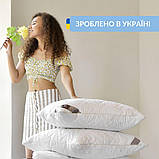 Набір подушок 2 шт Air Dream Classic IDEIA 50х70 см із блискавкою + ПОДАРУНОК 200 г додаткового наповнювача, фото 5