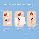 Подушка для сну Air Dream Classic 70х70 см IDEIA два чохли з блискавкою холлофайбер антиалергенна, фото 8