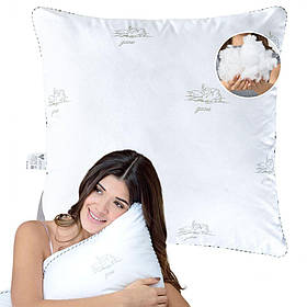 Подушка для сну Super Soft Classic з аналогом лебединого пуху ТМ IDEIA 70*70 см
