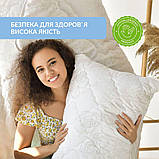 Подушка для сну Air Dream Classic ТМ IDEIA 70*70 см троянди, фото 10